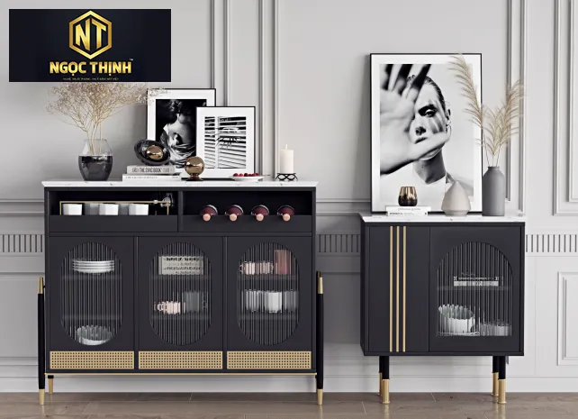 TỦ ĐỰNG GỖ CHÂN CAO NGỌC THỊNH